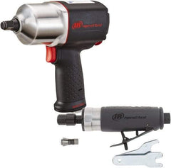 Ingersoll-Rand - Impact Wrench/Die Grinder Air Tool Combination Kit - 90 psi - Exact Industrial Supply