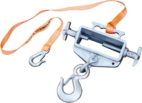 Vestil - 4,000 Lb Capacity Hoisting Hook - 13-1/2" Wide x 13-13/32" High - Exact Industrial Supply