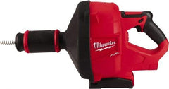 Milwaukee Tool - 18V Battery Battery Drain Cleaning Machine - For 3" Pipe, 35' Cable - Exact Industrial Supply