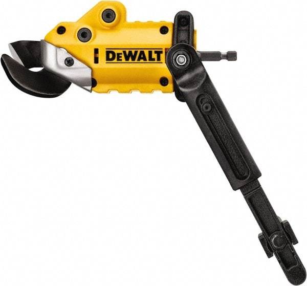 DeWALT - Handheld Shear Head Assembly - For Use with Most 18V-20V Impact Driver & Drill Tool Brands - Exact Industrial Supply
