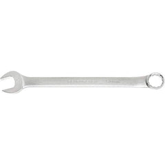 GearWrench - 36mm 12 Point Combination Wrench - 15° Offset Angle, 19.96" OAL, Steel, Satin Finish - Exact Industrial Supply