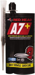 Red Head - 28 fl oz Epoxy Anchoring Adhesive - 5 min Working Time, Includes Mixing Nozzle - Exact Industrial Supply