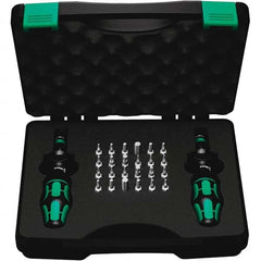 Wera - Torque Limiting Screwdrivers Type: Adjustable Torque Kit Minimum Torque (Nm): 0.30 - Exact Industrial Supply