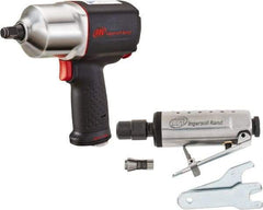 Ingersoll-Rand - 1/2" Drive, 11,000 RPM, 780 Ft/Lb Torque Impact Wrench - Pistol Grip Handle, 1,250 IPM, 5.8 CFM, 90 psi, 1/4" NPTF Inlet - Exact Industrial Supply