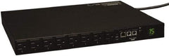 Tripp-Lite - 16 Outlets, 120 VAC20 Amps, 15' Cord, Power Outlet Strip - Rack Mount, 5-15R NEMA Configuration, 19" Strip - Exact Industrial Supply