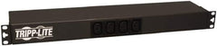 Tripp-Lite - 14 Outlets, 100/240 Volts, 20 Amps, 12' Cord, Power Outlet Strip - Rack Mount, C13/C19 NEMA Configuration, 19" Strip - Exact Industrial Supply