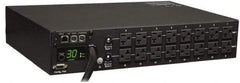 Tripp-Lite - 16 Outlets, 120 VAC30 Amps, 10' Cord, Power Outlet Strip - Rack Mount, 5-15/20R NEMA Configuration, 19" Strip - Exact Industrial Supply