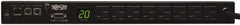 Tripp-Lite - 8 Outlets, 120 VAC20 Amps, 10' Cord, Power Outlet Strip - Rack Mount, 5-15/20R NEMA Configuration, 19" Strip - Exact Industrial Supply