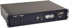 Tripp-Lite - 19 Outlets, 208 Volts, 30 Amps, 12' Cord, Power Outlet Strip - Rack Mount, 5-15/20R NEMA Configuration, 19" Strip - Exact Industrial Supply
