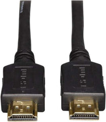 Tripp-Lite - 50' Long, HDMI Computer Cable - Black, Male x Male - Exact Industrial Supply
