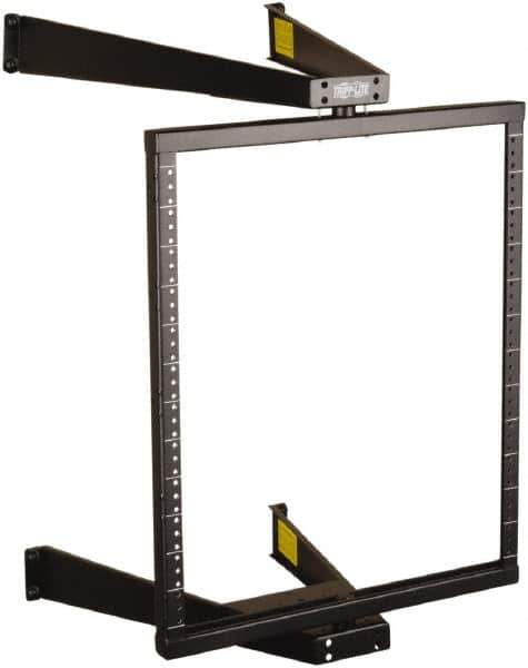 Tripp-Lite - Electrical Enclosure Steel Equipment Rack - For Use with Network Equipment, EIA-310-D Compliant/IEC 60297-3-100/RoHS Compliant, Includes Installation Guide & Mounting Hardware - Exact Industrial Supply