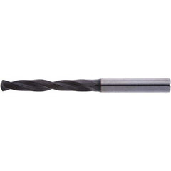 Accupro - 6.1mm 140° Solid Carbide Jobber Drill - Exact Industrial Supply