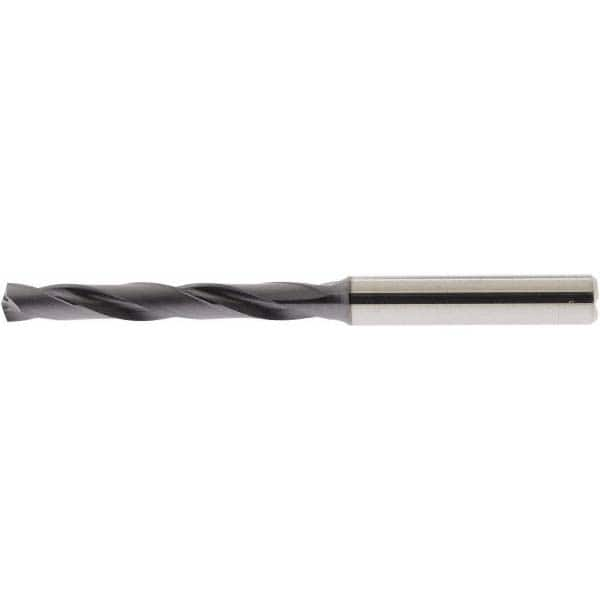 Accupro - 9.8mm 140° Solid Carbide Jobber Drill - Exact Industrial Supply