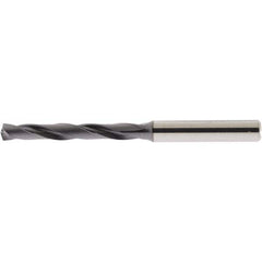 Accupro - 4.8mm 140° Solid Carbide Jobber Drill - Exact Industrial Supply