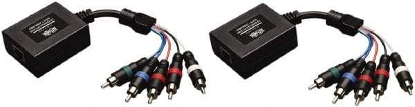 Tripp-Lite - Component Video with Stereo Audio Extender Kit - 4 Ports - Exact Industrial Supply