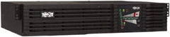 Tripp-Lite - 15 Amp, 1,500 VA, Tower & Rack Mount Online Backup Uninterruptible Power Supply - Backup 5 min with Full Load & 13 min with Half Load, 120 VAC Input & Output, 1,200 Watt Output, 1 Phases, 6 Outlets - Exact Industrial Supply