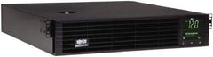 Tripp-Lite - 20 Amp, 3,000 VA, Tower & Rack Mount Line Interactive Backup Uninterruptible Power Supply - Backup 3-1/2 min with Full Load & 12.9 min with Half Load, 120 VAC Input & Output, 2,250 Watt Output, 1 Phases, 8 Outlets - Exact Industrial Supply