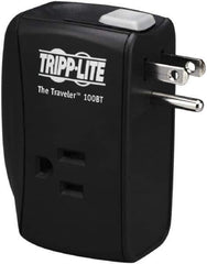 Tripp-Lite - 2 Outlets, 120 VAC15 Amps, Power Outlet Strip - Floor, Keyhole Mount, 5-15 NEMA Configuration, 1-3/4" Strip - Exact Industrial Supply