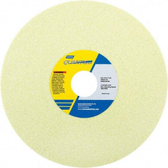 Norton - 8" Diam x 1-1/4" Hole x 1/2" Thick, I Hardness, 46 Grit Surface Grinding Wheel - Ceramic, Type 1, Coarse Grade, 3,105 Max RPM - Exact Industrial Supply