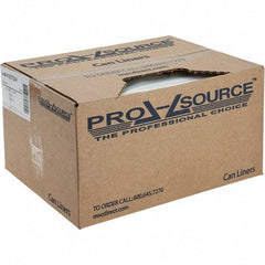 PRO-SOURCE - 24 Gal Capacity, Clear, Linear Low-Denstiy Polyethylene (LLDPE), Hazardous Waste Bag - 6 mil Thick x 18" Wide x 30" High, Roll - Exact Industrial Supply