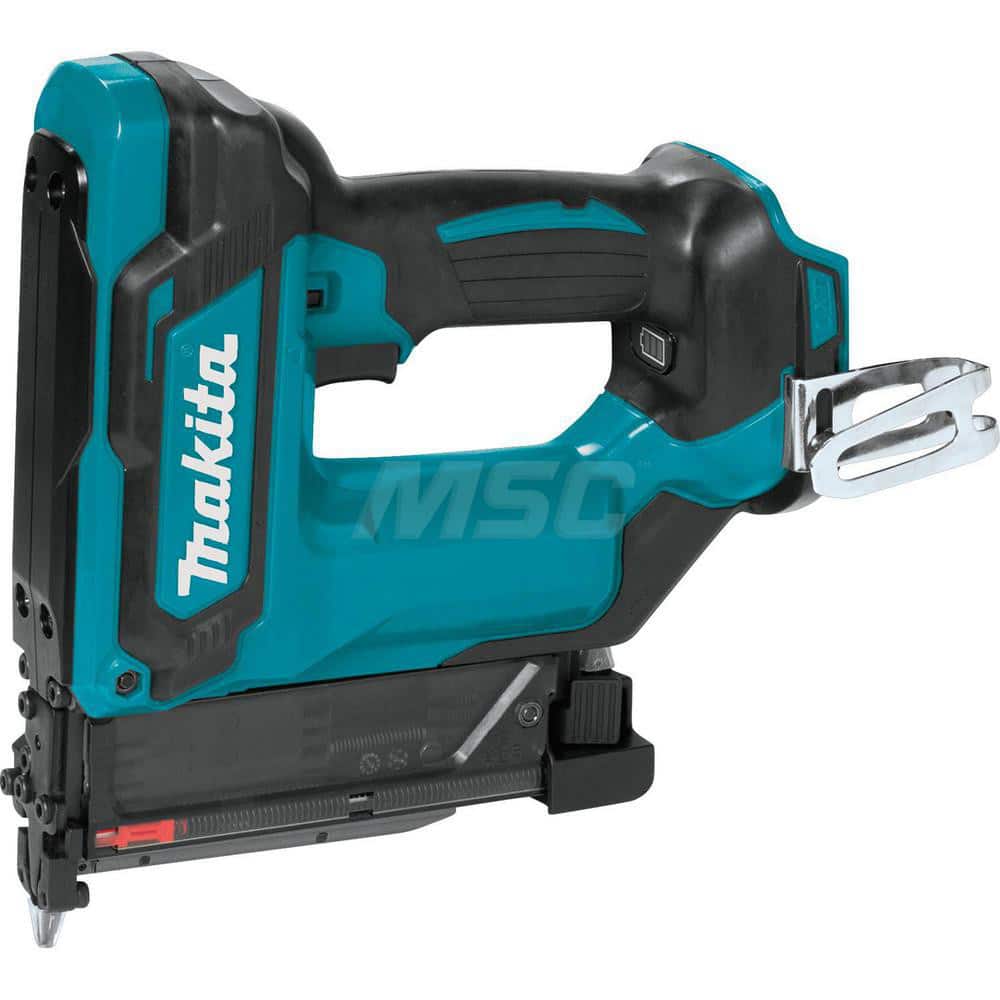 Cordless Nailers; Fastener Type: Cordless Pin Nailer; Nail Length (Inch): 5/8 - 1-3/8; Nail Diameter (Gauge): 23.00; Battery Included: No; Battery Series: 18V LXT; Battery Chemistry: Lithium-Ion; Includes: (1) Safety Glasses (195246-2); (2) Nose No-Mar Ti
