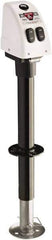 Bulldog - Powered A-Frame Tongue Jack - 3,500 Lb Load Capacity - Exact Industrial Supply