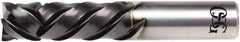 OSG - 1/4" Cutting Diam x 3/4" Length of Cut, 4 Flute, Spiral Router Bit - Diamond Coated, Right Hand Cut, Solid Carbide, 3" OAL x 1/4" Shank Diam, Compression, 45° Helix Angle - Exact Industrial Supply