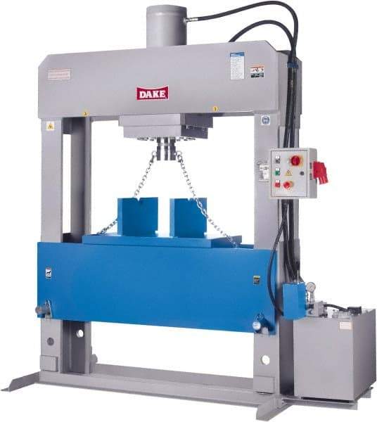 Dake - 150 Ton Electric Shop Press - 19" Stroke - Exact Industrial Supply