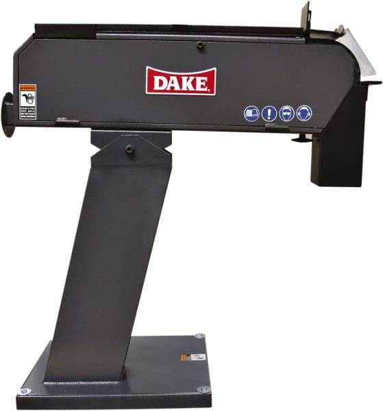 Dake - 79" Long x 3" Wide Belt Grinder - 4 hp, 220 Volts - Exact Industrial Supply