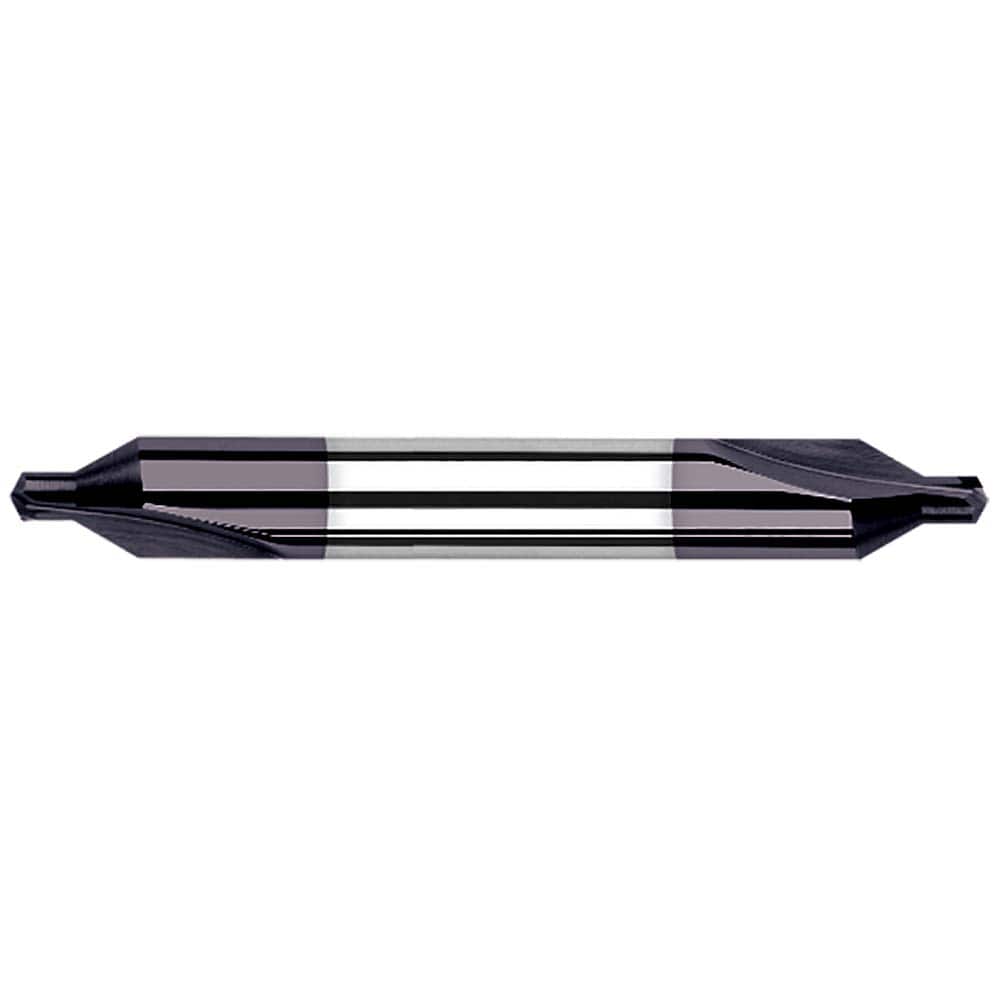 Harvey Tool - #1 60° 1/8" Body Diam Solid Carbide Combo Drill & Countersink - Exact Industrial Supply