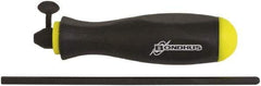 Bondhus - 0.05" Standard Hex Driver - 2.6" Blade Length, Comfort Grip Handle, 7" OAL - Exact Industrial Supply