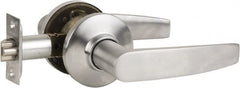 Schlage - Passage Lever Lockset for 1-3/8 to 1-3/4" Thick Doors - Exact Industrial Supply