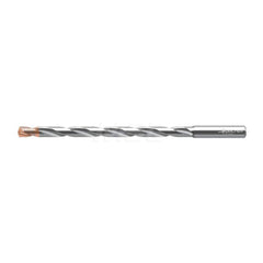 Extra Length Drill Bit: 0.2402″ Dia, 140 °, Solid Carbide TiAlN Finish, 4.331″ Flute Length, 5.827″ OAL, Spiral Flute, Straight-Cylindrical Shank, Series DC170