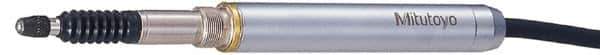 Mitutoyo - 0.4 Inch, 8mm Barrel Diameter, Digital Remote Display Linear Gage - 0.0001mm Resolution - Exact Industrial Supply