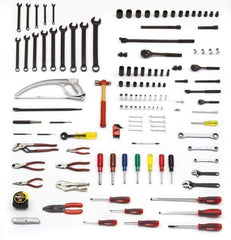Proto - 141 Piece Railroad Tool Set - Tools Only - Exact Industrial Supply
