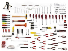 Proto - 149 Piece Aviation Tool Set - Tools Only - Exact Industrial Supply