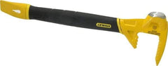 Stanley - 15" OAL Functional Utility Bar - 5" Tip Width, Forged Steel - Exact Industrial Supply