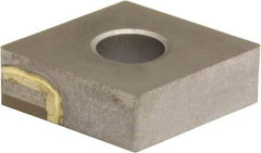 Sumitomo - CNMA432 Grade BN700 PCBN Turning Insert - Uncoated, 80° Diamond, 1/2" Inscr Circle, 3/16" Thick, 1/32" Corner Radius - Exact Industrial Supply