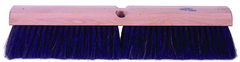 24" - Black Fine Sweeping Broom Without Handle - Exact Industrial Supply