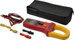 Amprobe - ACD-3300 IND, CAT IV, CAT III, Digital True RMS Clamp Meter with 2.2441" Clamp On Jaws - 750 VAC, 1000 VDC, 1000 AC Amps, Measures Voltage, Capacitance, Current, Frequency, Resistance, Temperature - Exact Industrial Supply