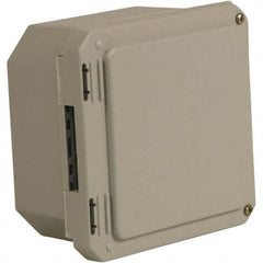 Wiegmann - NEMA 4X Fiberglass Standard Enclosure with Continuous Hinge Cover - Exact Industrial Supply