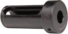 Interstate - 3/4" ID, 1-1/2" OD, 3-1/4" Length Under Head, Type Z Lathe Tool Holder Bushing - 3/4" Head Thickness, 2-7/8" Slot Length - Exact Industrial Supply