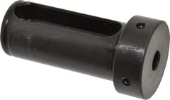Interstate - 1/2" ID, 1-1/2" OD, 3-1/4" Length Under Head, Type Z Lathe Tool Holder Bushing - 3/4" Head Thickness, 2-7/8" Slot Length - Exact Industrial Supply
