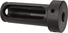 Interstate - 1/2" ID, 1-1/4" OD, 3" Length Under Head, Type Z Lathe Tool Holder Bushing - 5/8" Head Thickness, 2-5/8" Slot Length - Exact Industrial Supply