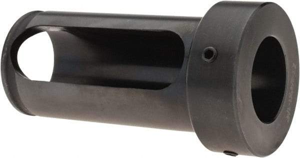 Interstate - 1-1/4" ID, 1-3/4" OD, 3-1/2" Length Under Head, Type Z Lathe Tool Holder Bushing - 3/4" Head Thickness, 3-1/8" Slot Length - Exact Industrial Supply