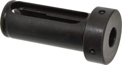 Interstate - 5/8" ID, 1-1/4" OD, 3" Length Under Head, Type Z Lathe Tool Holder Bushing - 5/8" Head Thickness, 2-5/8" Slot Length - Exact Industrial Supply