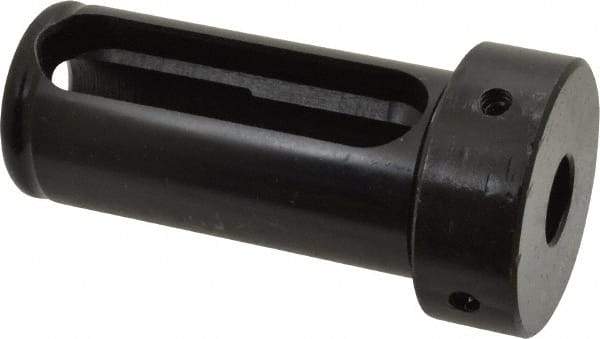 Interstate - 5/8" ID, 1-1/2" OD, 3-1/4" Length Under Head, Type Z Lathe Tool Holder Bushing - 3/4" Head Thickness, 2-7/8" Slot Length - Exact Industrial Supply