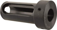 Interstate - 7/8" ID, 1-1/2" OD, 3-1/4" Length Under Head, Type Z Lathe Tool Holder Bushing - 3/4" Head Thickness, 2-7/8" Slot Length - Exact Industrial Supply