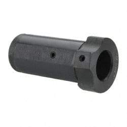 Interstate - 1" ID, 1-1/2" OD, 3-5/32" Length Under Head, Type LBF Lathe Tool Holder Bushing - 5/8" Head Thickness - Exact Industrial Supply