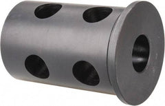 Interstate - 1-1/4" ID, 3" OD, 4-1/2" Length Under Head, Type J Lathe Tool Holder Bushing - Type J, 0.365 Inch Thick Head - Exact Industrial Supply